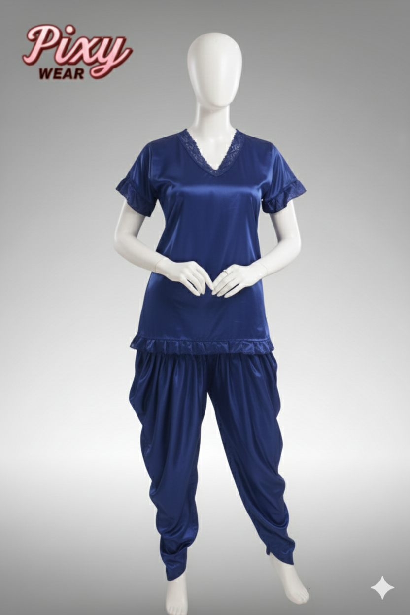 patyala style nighty women patyala night suit ladies nightwear free size patiala salwar nighty comfortable nightwear for women pixy wear nighty loose fit night suit women pakistani nightwear online