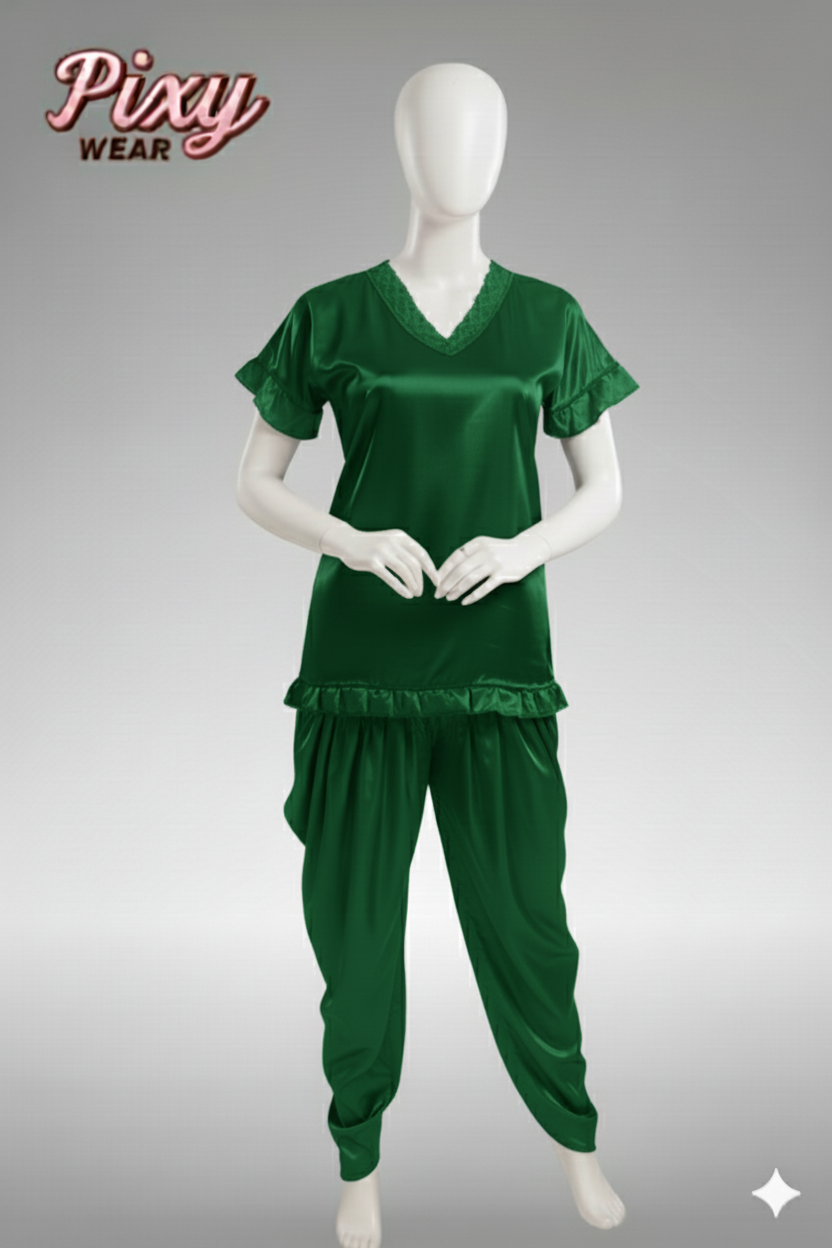 patyala style nighty women patyala night suit ladies nightwear free size patiala salwar nighty comfortable nightwear for women pixy wear nighty loose fit night suit women pakistani nightwear online