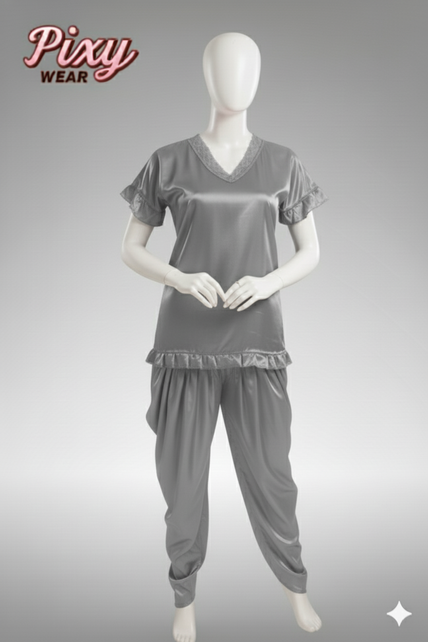 patyala style nighty women patyala night suit ladies nightwear free size patiala salwar nighty comfortable nightwear for women pixy wear nighty loose fit night suit women pakistani nightwear online