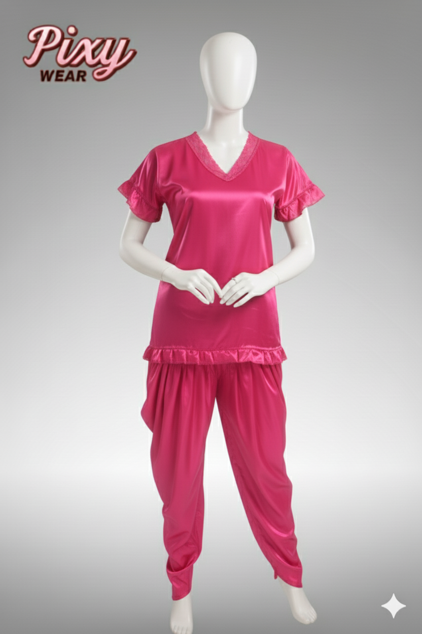 patyala style nighty women patyala night suit ladies nightwear free size patiala salwar nighty comfortable nightwear for women pixy wear nighty loose fit night suit women pakistani nightwear online